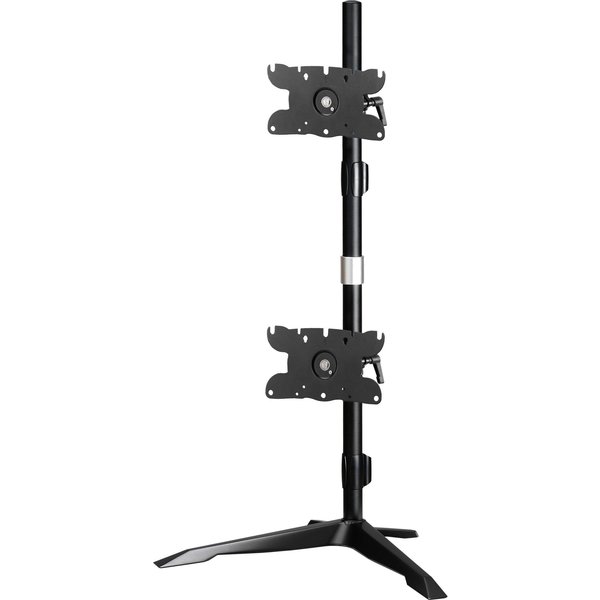 Amer Networks Dual Verticle Monitor Mount Stand For 2 Larger Led Or Lcd Monitors Up AMR2S32V